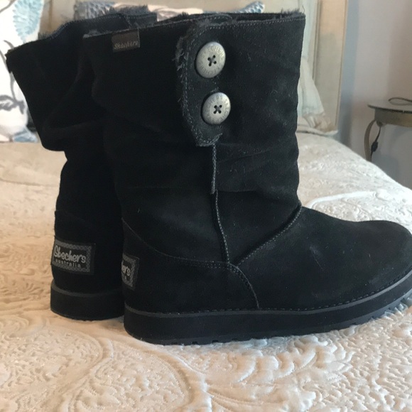skechers ugg type boots